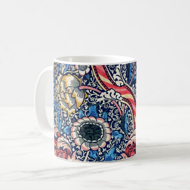Wandle, William Morris Kaffeetasse (Vorderseite Links)