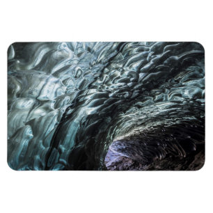 Wandmuster der Eishöhle Magnet