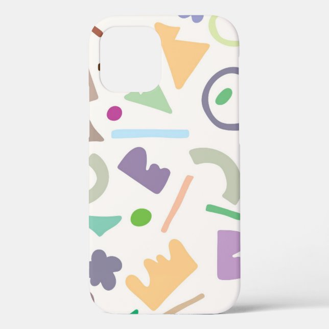 Wandöl-Aquarell-Acryl- Case-Mate iPhone Hülle (Rückseite)