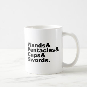 Wands & Pentagramme & Cups & Schwerter   TAROT Tasse