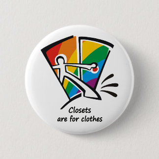 Wandschränke sind für Kleidung Button