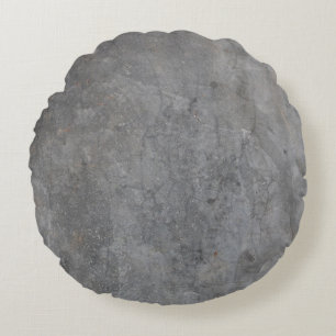 Wandstruktur Holzmuster Stein Rundes Kissen