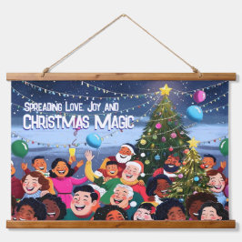 Wandtapeten Wandteppich Mit Holzrahmen