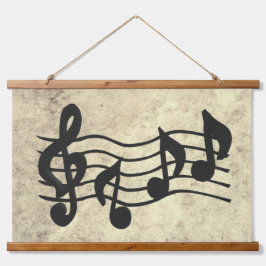 Wandteppich im Holzrahmen - Hanging Harmony Wandteppich Mit Holzrahmen