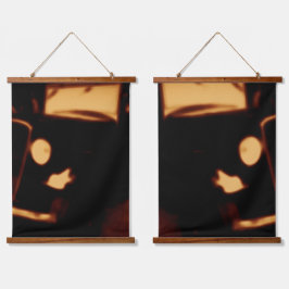 Wandteppich im Holzrahmen - Retro Automotive