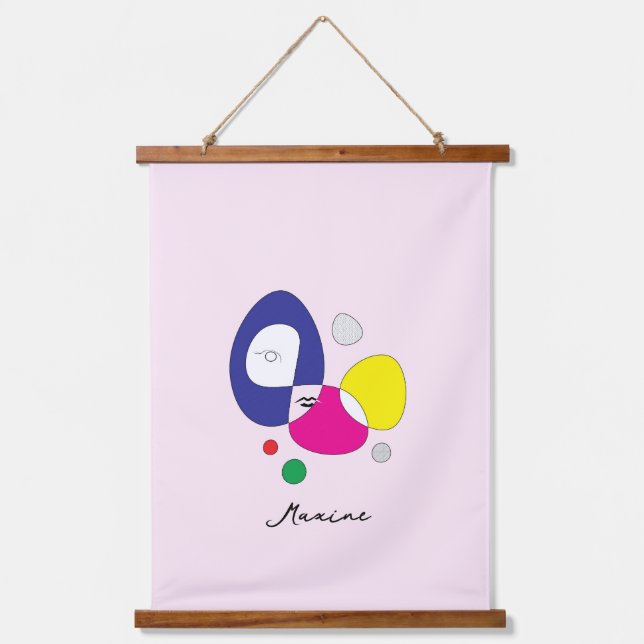 Wandteppiche aus Holz (Vorderseite)