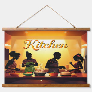 Wandteppiche aus Holz