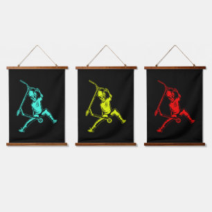 Wandteppiche aus Holz