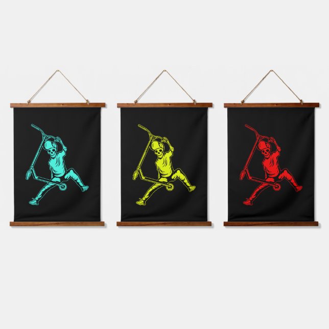 Wandteppiche aus Holz (Dreifach)