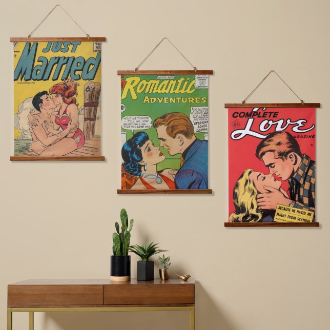 Wandteppiche aus Holz (Asymmetrisch)