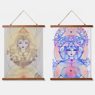 Wandteppiche aus Holz