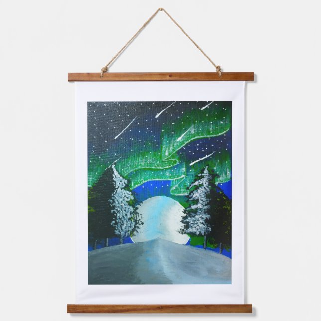 Wandteppiche aus Holz (Vorderseite)