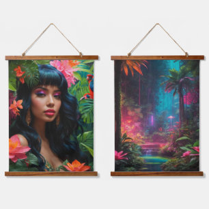 Wandteppiche aus Holz