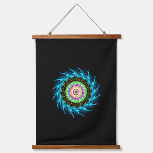 Wandteppiche aus Holz (Vorderseite)