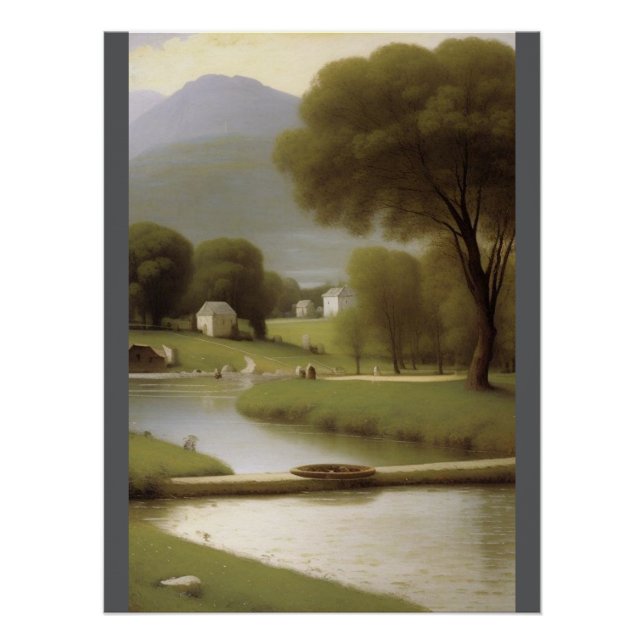 Wandteppiche aus Holz Poster (Vorderseite)