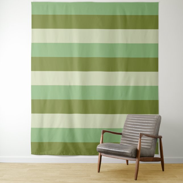Wandteppiche aus Tri-Color-Streifen (Beispiel)