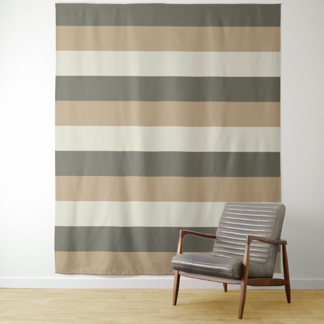 Wandteppiche aus Tri-Color-Streifen (Beispiel)