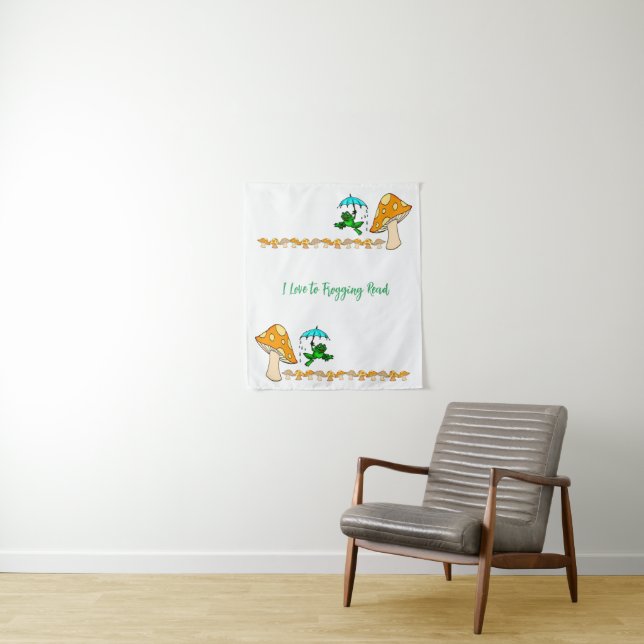 Wandteppiche, gefrierlesene Pilze Wandteppich (Beispiel)