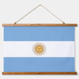 Wandteppiche mit argentinischer Flagge