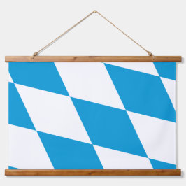 Wandteppiche mit der Flagge Bayerns, Deutschland