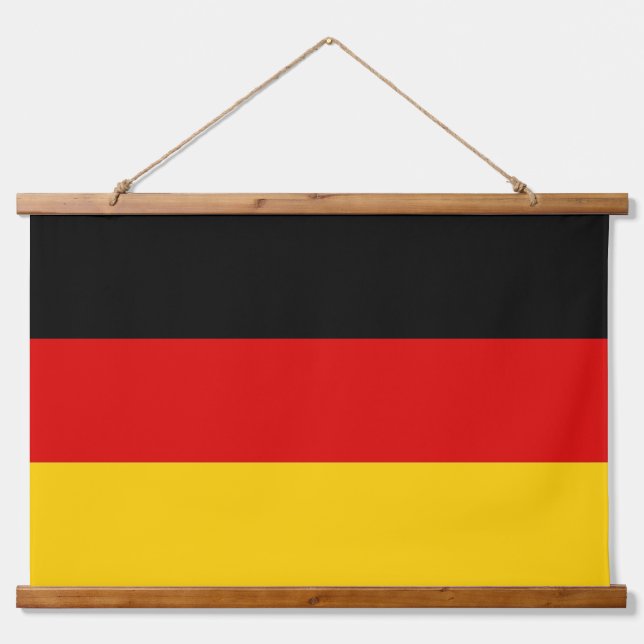 Wandteppiche mit der Flagge Deutschlands (Vorne)