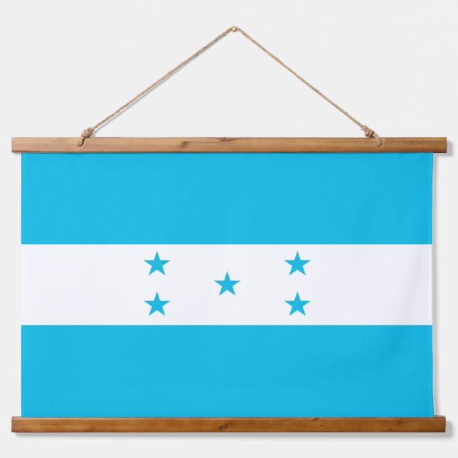 Wandteppiche mit der Flagge von Honduras (Vorne)