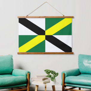 Wandteppiche mit Fahne von Monterey, USA.