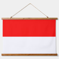 Wandteppiche mit Flagge Indonesiens