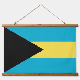 Wandteppiche mit Flagge von Bahamas