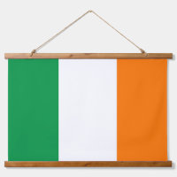 Wandteppiche mit irischer Flagge