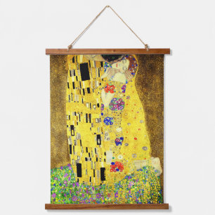 Wandteppiche mit Klimts Kuss
