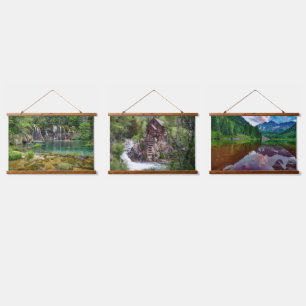 Wandteppiche Set von 3
