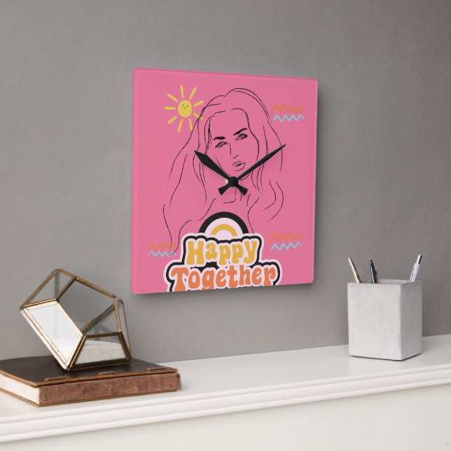 Wanduhr 2025 (Büro)