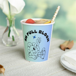 Wanduhr 2025 pappbecher