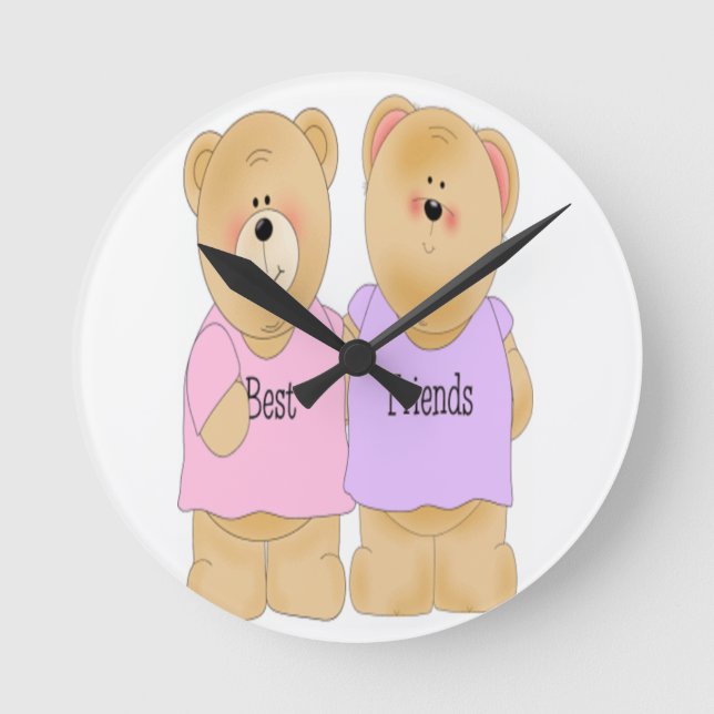 Wanduhr des besten Freunds (Vorderseite)