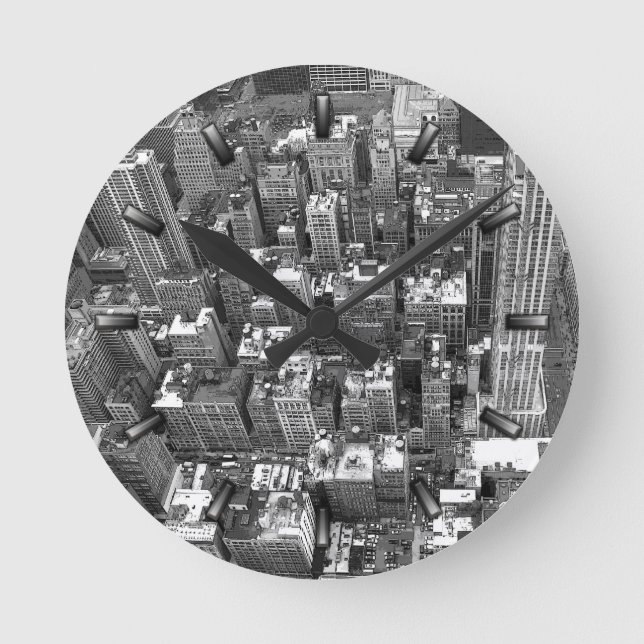 Wanduhr des New- Yorkuhr-Geschenk-Dekor-NY (Vorderseite)