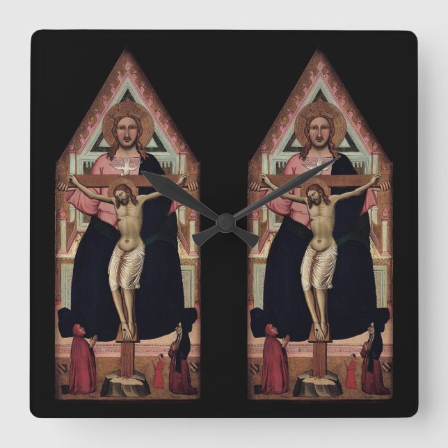 Wanduhr "Die Trinity" (Vorderseite)