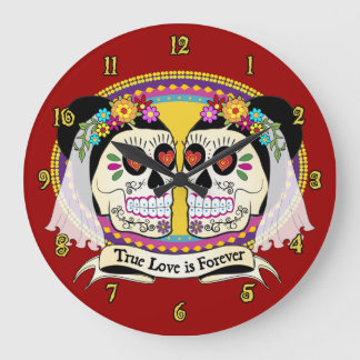 Wanduhr DOS Novias (2 Bräute)