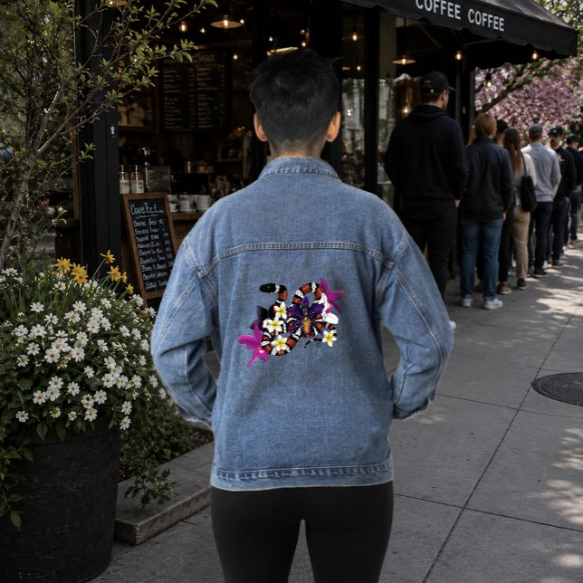 Wanduhr Jeansjacke (Von Creator hochgeladen)