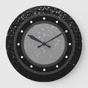 Wanduhr KristallBling Strass