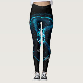 Wanduhr Leggings