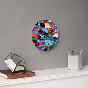 Wanduhr – Neonimpuls