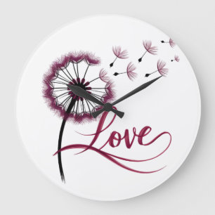 Wanduhr schön Liebe 