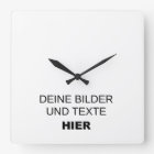 Wanduhr selbst