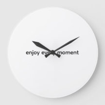 Wanduhr Time Flies