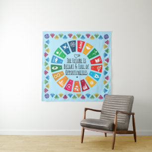 Wandverkleidung mit Inspiration, Bohemische Zimmer Wandteppich