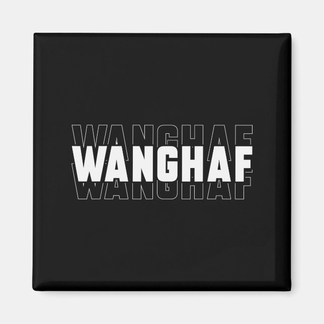Wanghaf Meme Funny Sarcasm Quote Apparel  Magnet (Vorne)
