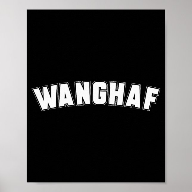 Wanghaf Meme Funny Sarcasm Quote Apparel  Poster (Vorne)