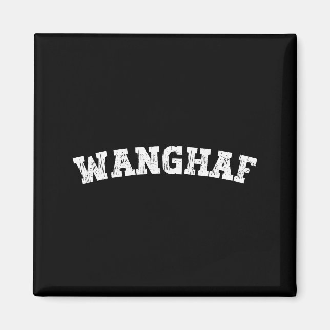 Wanghaf Meme Lustig  Magnet (Vorne)