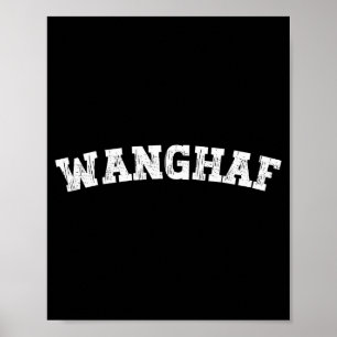 Wanghaf Meme Lustig Poster